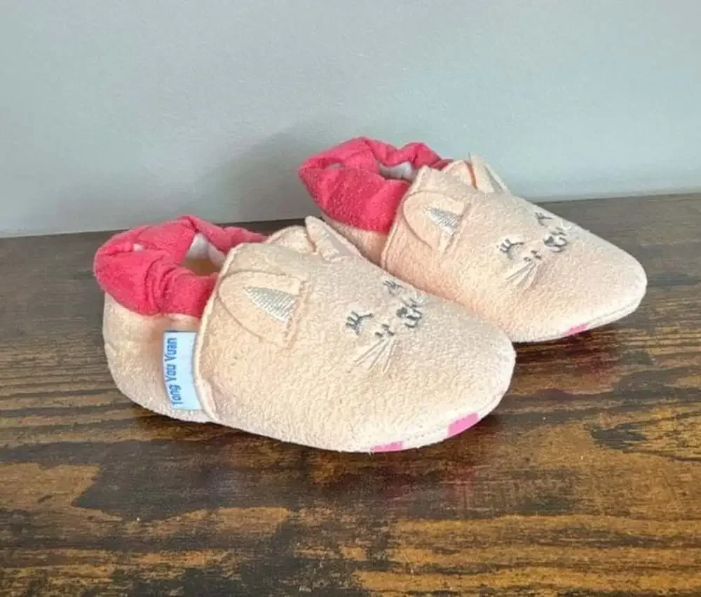 Baby Boys Girls Slippers Non Skid Sole Baby Walking Shoes (0-18 Months)